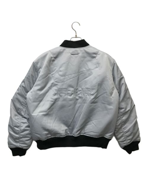 NIKE（ナイキ）NIKE (ナイキ) AS M NSW NIKE AIR BOMBER JKT グレー サイズ:SIZE Lの古着・服飾アイテム