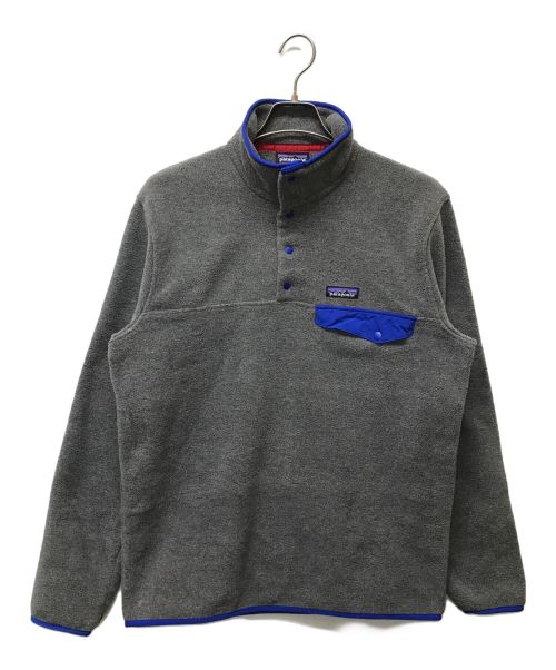 Patagonia（パタゴニア）Patagonia (パタゴニア) Synchilla Snap-T Pullover グレー サイズ:SIZE Mの古着・服飾アイテム