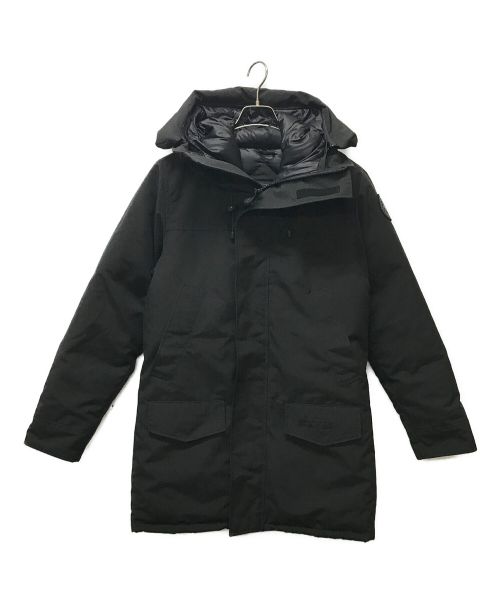 CANADA GOOSE BLACK LABEL（カナダグース ブラックレーベル）CANADA GOOSE BLACK LABEL (カナダグース ブラックレーベル) ラングフォードパーカ ブラック サイズ:Sの古着・服飾アイテム