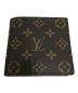 LOUIS VUITTON (ルイ ヴィトン) ポルトフォイユ・マルコ ブラウン：49800円