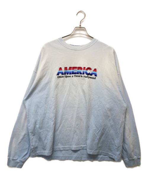 DAIRIKU（ダイリク）DAIRIKU (ダイリク) AMERICAN Vintage Sunburn Tee スカイブルー サイズ:FREE 未使用品の古着・服飾アイテム