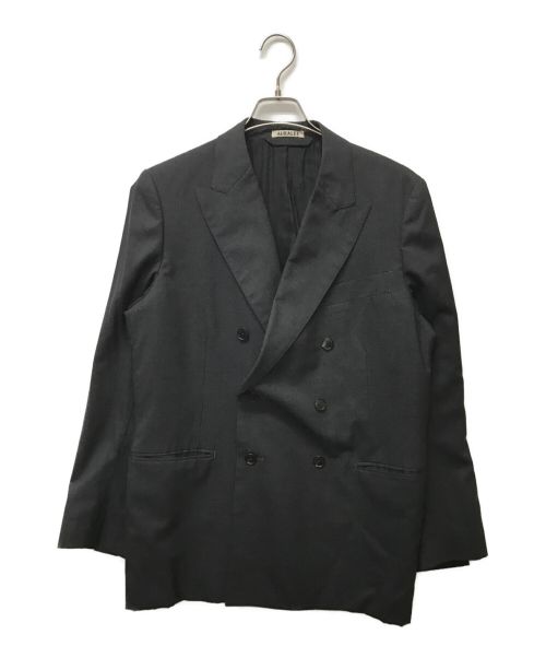 AURALEE（オーラリー）AURALEE (オーラリー) Tropical Wool Double-Breasted Jacket チャコールグレー サイズ:4の古着・服飾アイテム