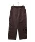 JORDAN（ジョーダン）の古着「M J AMM SNAP PANT MAHOGANY」｜ボルドー