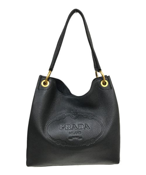 PRADA（プラダ）PRADA (プラダ) ワンショルダーバッグ ブラックの古着・服飾アイテム