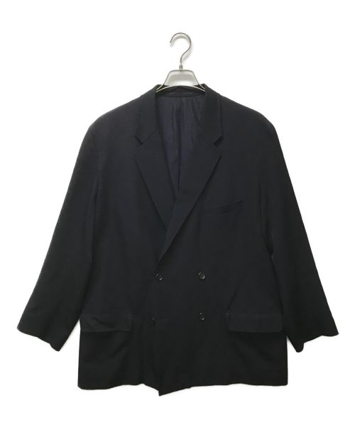 Graphpaper（グラフペーパー）Graphpaper (グラフペーパー) Selvage Wool Double Jacket ネイビー サイズ:1の古着・服飾アイテム