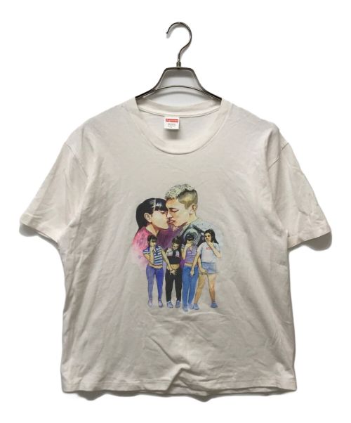 SUPREME（シュプリーム）Supreme (シュプリーム) Kiss Tee ホワイト サイズ:Lの古着・服飾アイテム