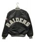 Chalk Line (チョークライン) 90's/RAIDERSアーチロゴスタジャン ブラック サイズ:SIZE L：15000円