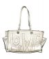 LOEWE (ロエベ) アナグラム ショッパー トートバッグ ホワイト：24000円