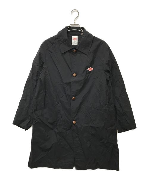 DANTON（ダントン）DANTON (ダントン) ナイロンタフタステンカラーコート ブラック サイズ:Lの古着・服飾アイテム