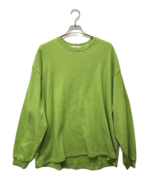 POLYPLOID（ポリプロイド）POLYPLOID (ポリプロイド) OVERSIZE LONGSLEEVE C グリーン サイズ:4の古着・服飾アイテム