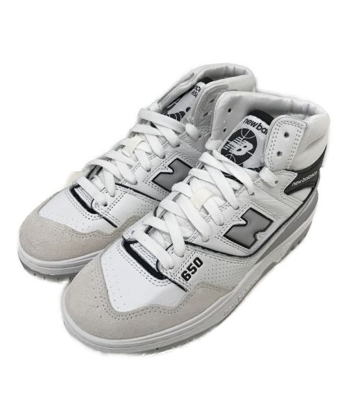 NEW BALANCE（ニューバランス）NEW BALANCE (ニューバランス) BB650RWH ホワイト サイズ:US5.5 未使用品の古着・服飾アイテム