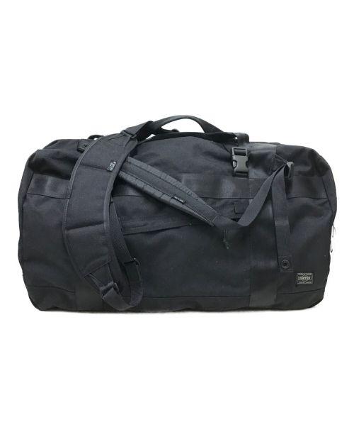 PORTER（ポーター）PORTER (ポーター) BOOTH PACK 3WAY DUFFLE BAG ブラック サイズ:表記なしの古着・服飾アイテム