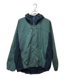 SQUEEZED DESIGN×ALWAYTH（スクイーズ デザイン×オールウェイズ）の古着「WEATHER PRF JACKET」｜ブルー