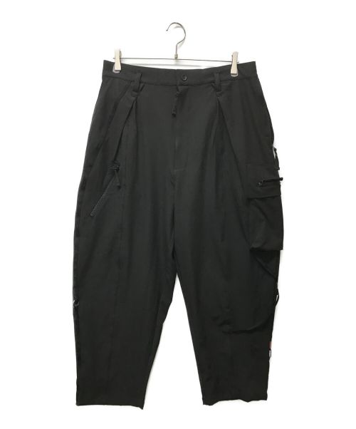 TIGHTBOOTH PRODUCTION（タイトブースプロダクション）TIGHTBOOTH PRODUCTION (タイトブースプロダクション) GOOPiMADE (グーピーメイド) Diagram Utility Pants ブラック サイズ:Lの古着・服飾アイテム