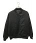 UNIVERSAL PRODUCTS.（ユニバーサルプロダクツ）の古着「CANONICO WOOL GABARDINE QUILTING BOMBER BLOUSON/223-60401」｜ブラック