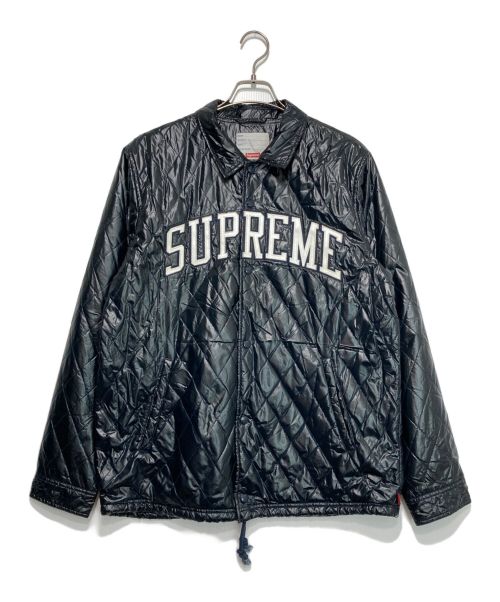 SUPREME（シュプリーム）SUPREME (シュプリーム) Quilted Coaches Jacket/キルティングコーチジャケット ネイビー サイズ:Lの古着・服飾アイテム