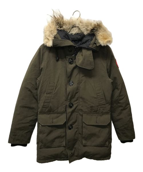 CANADA GOOSE（カナダグース）CANADA GOOSE (カナダグース) ブルックフィールドパーカ カーキ(FARBE EARTH) サイズ:SIZE Sの古着・服飾アイテム