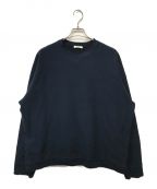 ATONエイトン）の古着「B'2nd別注 GARMENTDYE URAKE OVERSIZED SWEATSHIRT」｜ネイビー