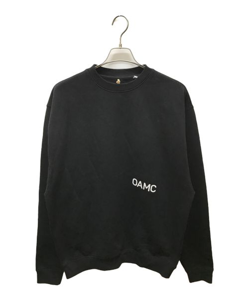 FRAGMENT DESIGN（フラグメントデザイン）FRAGMENT DESIGN (フラグメントデザイン) OAMC (オーエーエムシー) PEACEMAKER スウェット/コラボロゴプリントスウェット/OAYP709686 ブラック サイズ:SIZE Mの古着・服飾アイテム