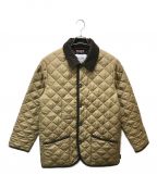 MACKINTOSH PHILOSOPHY×Traditional Weatherwearマッキントッシュフィロソフィー×トラディショナルウェザーウェア）の古着「ウェーバリー コラボキルティングジャケット/WAVERLY/L1F80-882」｜ベージュ