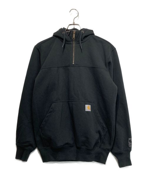 CarHartt（カーハート）CarHartt (カーハート) ハーフジップパーカー ブラック サイズ:Sの古着・服飾アイテム