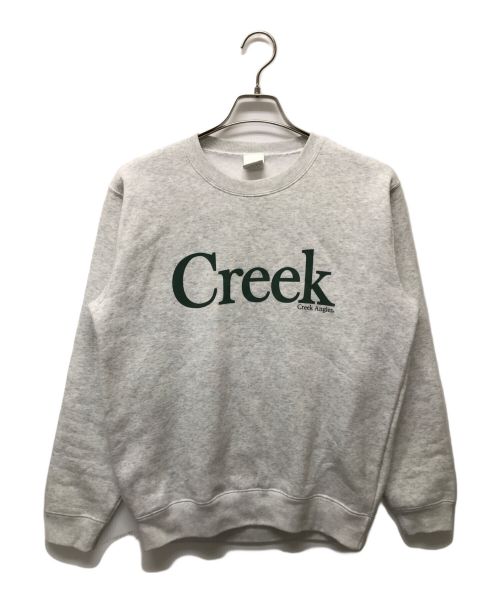 CREEK ANGLER（クリーク アングラ―）CREEK ANGLER (クリーク アングラ―) プリントスウェット グレー サイズ:SIZE Mの古着・服飾アイテム