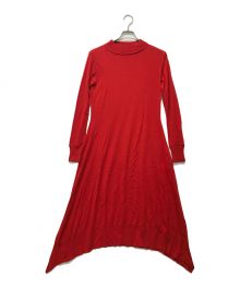 sacai（サカイ）の古着「Cashmere Knit Dress」｜レッド