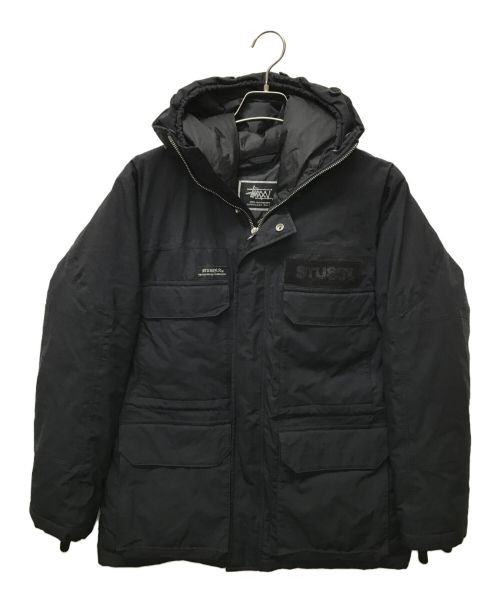 stussy（ステューシー）stussy (ステューシー) 25th anniversary N-3Bダウンジャケット ブラック サイズ:SIZE Sの古着・服飾アイテム