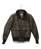 U'S NAVYユーエスネイビー）の古着「G-1 FLIGHT JACKET」｜ブラウン