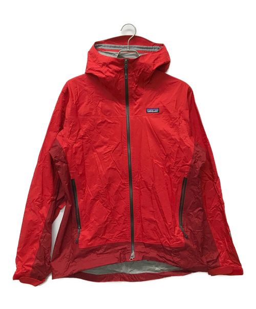 Patagonia（パタゴニア）Patagonia (パタゴニア) トレントシェル 3L・レイン・ジャケット レッド サイズ:Mの古着・服飾アイテム