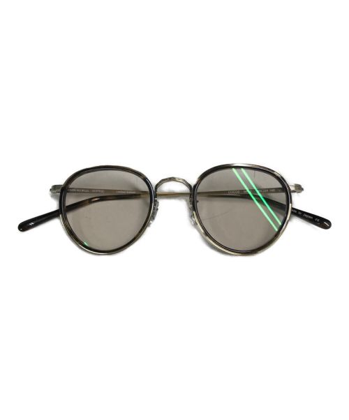 OLIVER PEOPLES（オリバーピープルズ）OLIVER PEOPLES (オリバーピープルズ) ラウンドフレームサングラス サイズ:46□24の古着・服飾アイテム