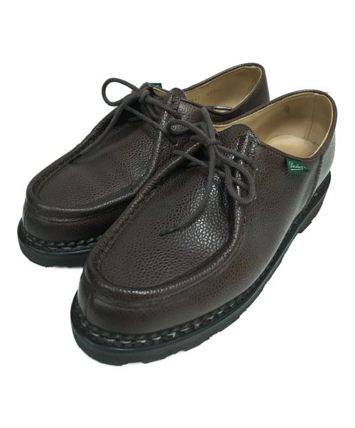 PARABOOT（パラブーツ）PARABOOT (パラブーツ) ミカエル シボ革チロリアンシューズ ブラウン(Marron) サイズ: R41の古着・服飾アイテム