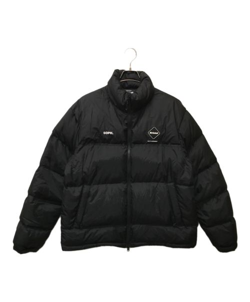 F.C.R.B.（エフシーアールビー）F.C.R.B. (エフシーアールビー) STAND COLLAR DOWN JACKET ブラック サイズ: Lの古着・服飾アイテム