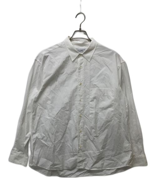 UNIVERSAL PRODUCTS.（ユニバーサルプロダクツ）UNIVERSAL PRODUCTS. (ユニバーサルプロダクツ) THOMAS MASON (トーマスメイソン) T.M. REGULAR COLLAR L/S SHIRT ホワイト サイズ:SIZE 3の古着・服飾アイテム