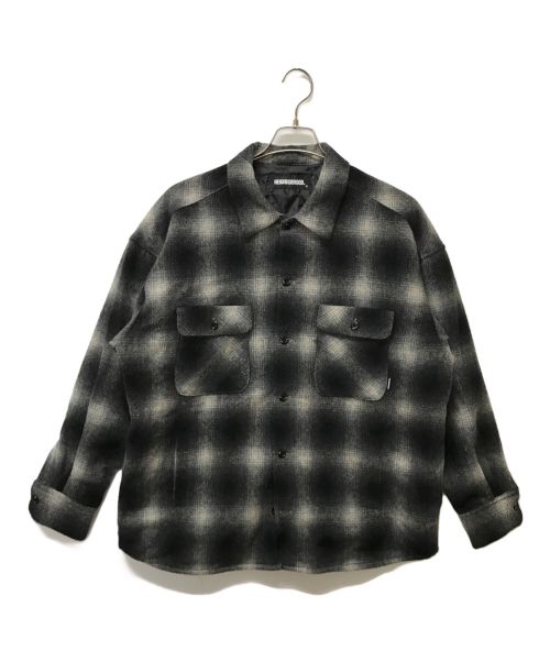 NEIGHBORHOOD（ネイバーフッド）NEIGHBORHOOD (ネイバーフッド) FADE W-SHIRT.LS ブラック サイズ:Mの古着・服飾アイテム