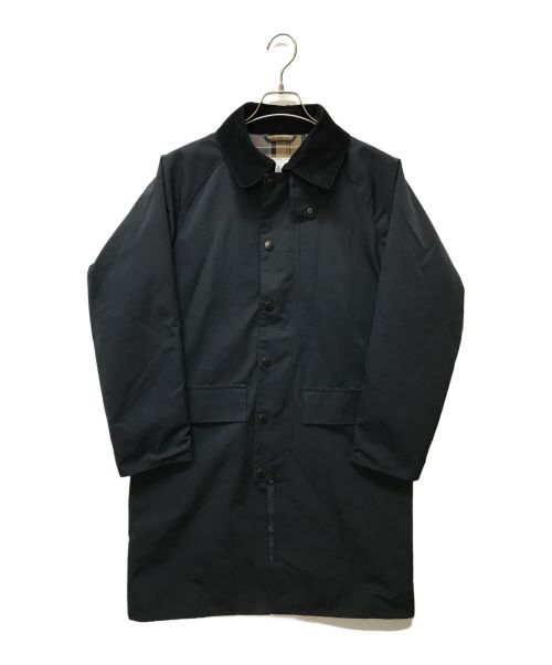 Barbour（バブアー）Barbour (バブアー) バーレー ロングコート ネイビー サイズ:36の古着・服飾アイテム