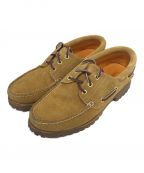 Timberlandティンバーランド）の古着「HANDSEWN BOAT SHOE」｜ベージュ