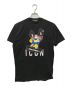 DSQUARED2（ディースクエアード）の古着「ICONビルドッグプリントTシャツ」｜ブラック