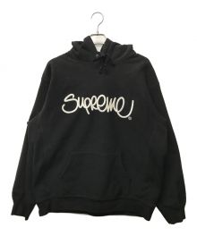 SUPREME（シュプリーム）の古着「ハンドスタイルフーディー」｜ブラック