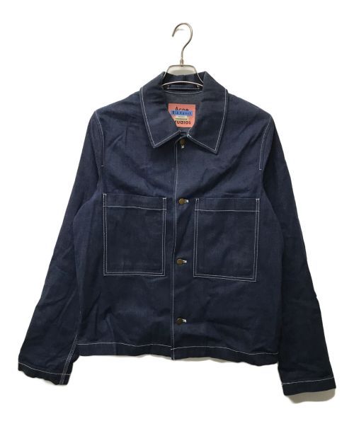 Acne studios（アクネ ストゥディオス）ACNE STUDIOS (アクネ ストゥディオス) Bridge D Jacket インディゴ サイズ:SIZE 44の古着・服飾アイテム