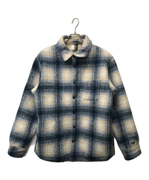 KITH（キス）KITH (キス) Check Sheridan Shirt Jacket ベージュ×ブルー サイズ:SIZE Lの古着・服飾アイテム