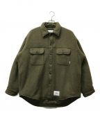 WTAPSダブルタップス）の古着「22AW WCPO 01 JACKET WOPO. SHGY」｜カーキ