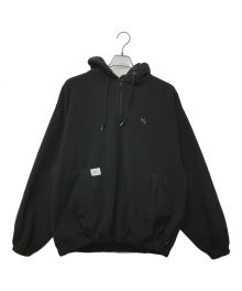 WTAPS（ダブルタップス）の古着「SEAL / HOODY / POLY. LEAGUE / CHARCOAL」｜ブラック