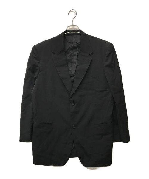 Yohji Yamamoto  COSTUME D'HOMME（ヨウジヤマモト コスチュームドーム）Yohji Yamamoto  COSTUME D'HOMME (ヨウジヤマモト コスチュームドーム) ウールギャバジン 二つ釦シングルジャケット ブラック サイズ:4の古着・服飾アイテム