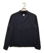 SASQUATCHfabrix.サスクワッチファブリックス）の古着「WA-NECK L/S SHIRT」｜ネイビー