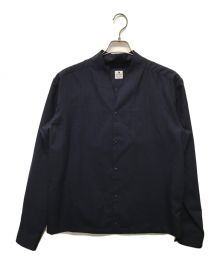 SASQUATCHfabrix.（サスクワッチファブリックス）の古着「WA-NECK L/S SHIRT」｜ネイビー