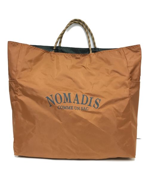 NOMADIS（ノマディス）NOMADIS (ノマディス) ロゴハンドバッグ オレンジ 未使用品の古着・服飾アイテム