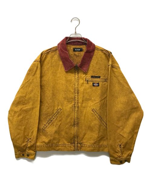 Dickies（ディッキーズ）Dickies (ディッキーズ) X-LARGE (エクストララージ) OVERDYE WORK JACKET イエロー サイズ:SIZE XLの古着・服飾アイテム