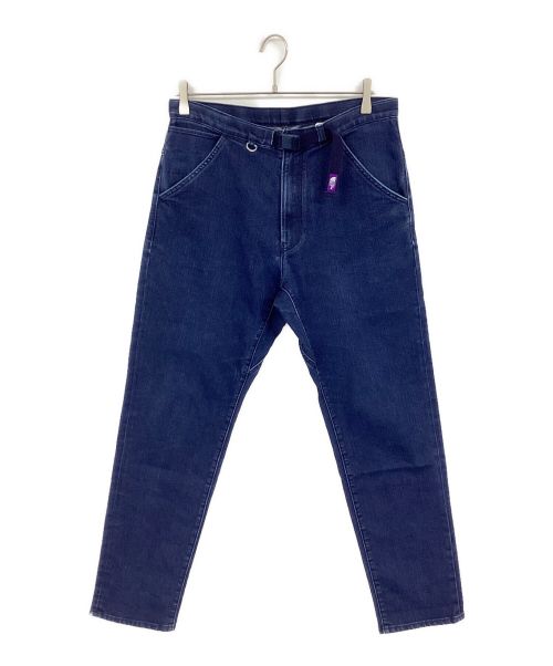 THE NORTH FACE PURPLE LABEL（ザ ノース フェイス パープルレーベル）THE NORTH FACE PURPLE LABEL (ノースフェイスパープルレーベル) WEBBING BELT DENIM PANTS インディゴ サイズ:SIZE34の古着・服飾アイテム