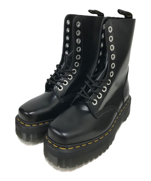 Dr.Martens（ドクターマーチン）Dr.Martens (ドクターマーチン) レザーブーツ ブラック サイズ:US7の古着・服飾アイテム